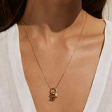 Colar Argola O - Ouro 18K | SILLENE