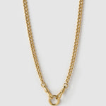 Colar Argola Rue - Ouro 18K | SILLENE