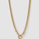 Colar Argola Rue - Ouro 18K | SILLENE