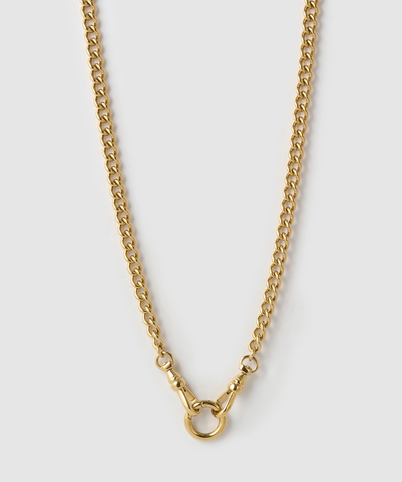 Colar Argola Rue - Ouro 18K | SILLENE