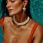 Colar Choker Seychelles - Ouro 18K - detalhe 04 | SILLENE