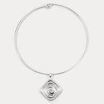 Colar Choker Seychelles - Prata | SILLENE