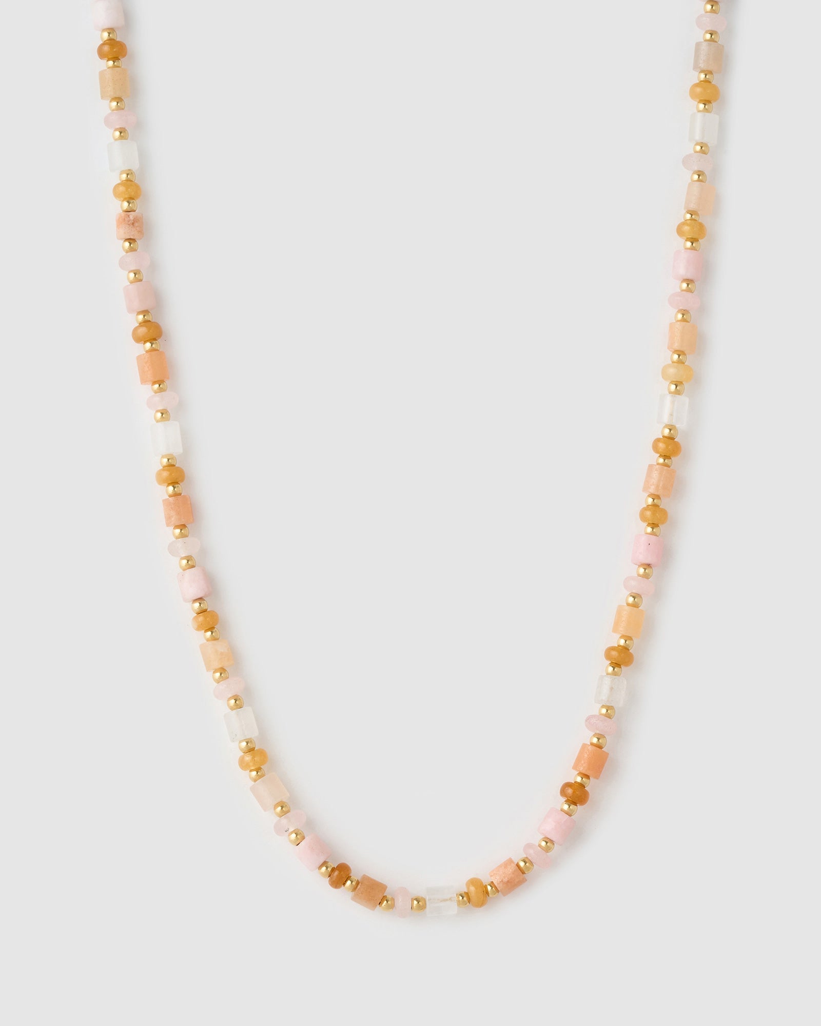Colar Contas Nyla - Ouro 18K | SILLENE