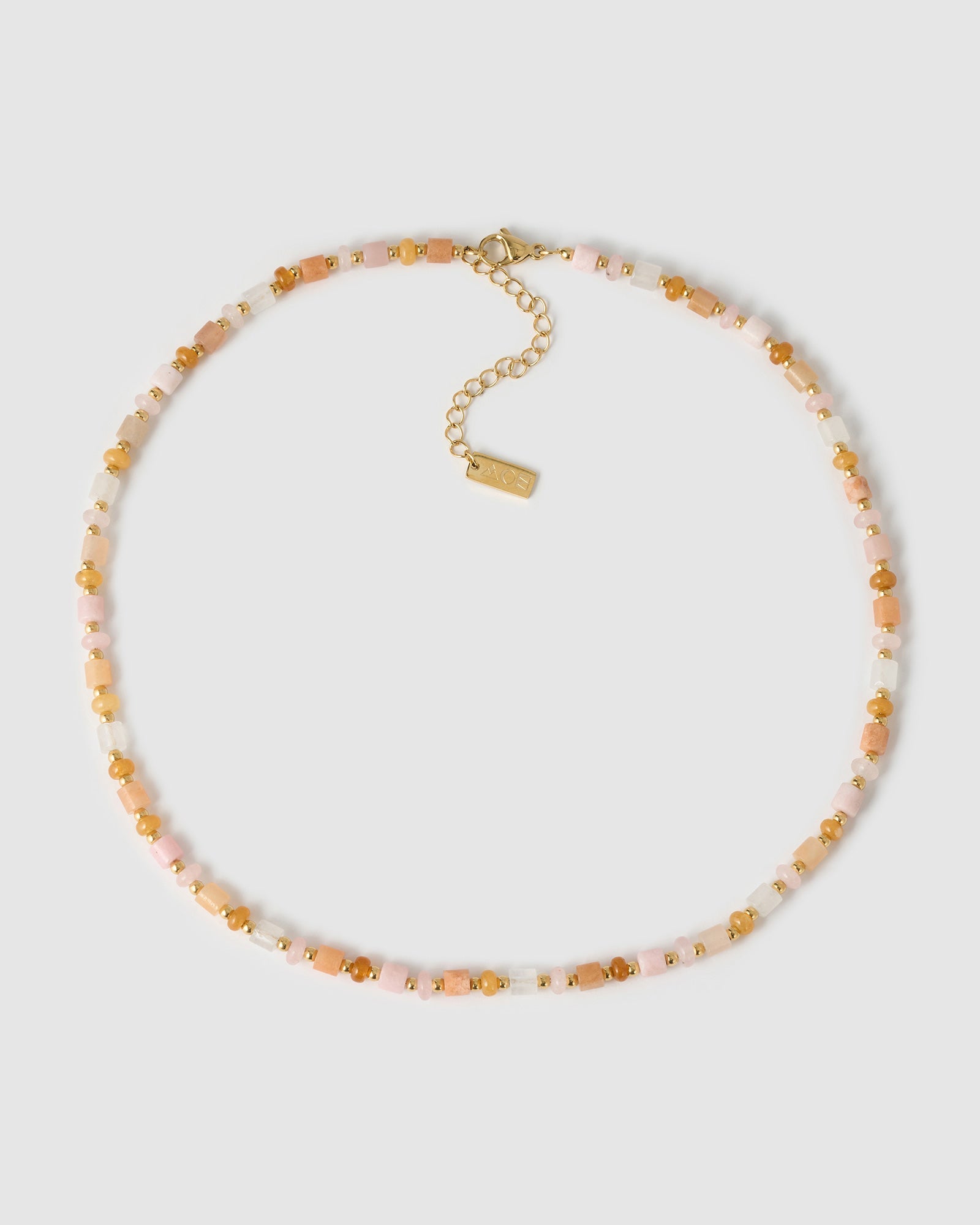 Colar Contas Nyla - Ouro 18K | SILLENE