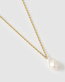 Colar Corda Pérola Abigail - Ouro 18K | SILLENE