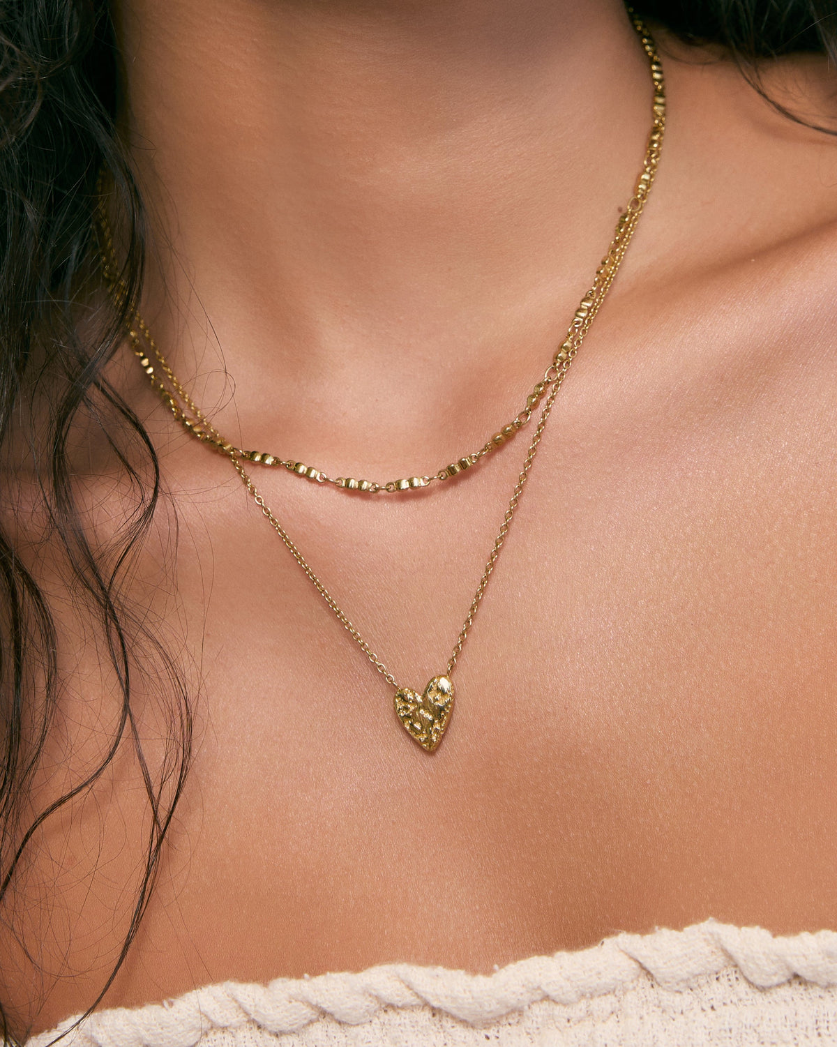 Colar Corrente Bolha Noa - Ouro 18K | SILLENE