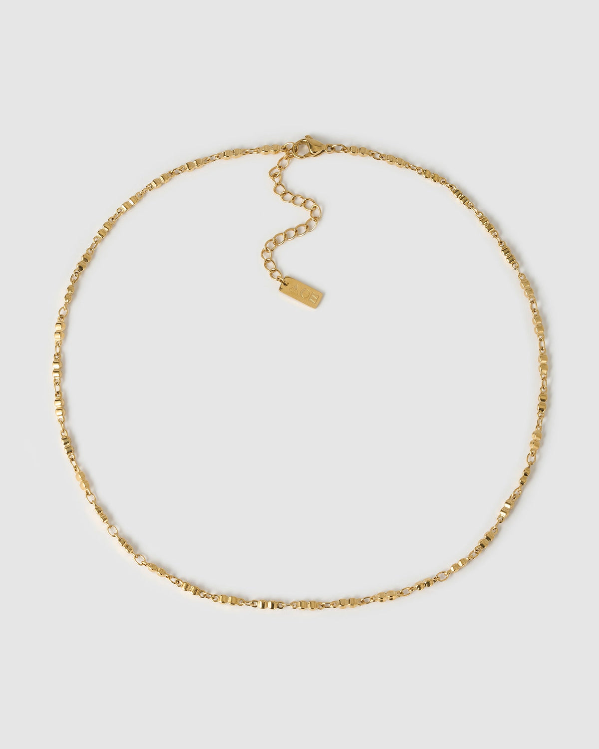 Colar Corrente Bolha Noa - Ouro 18K | SILLENE