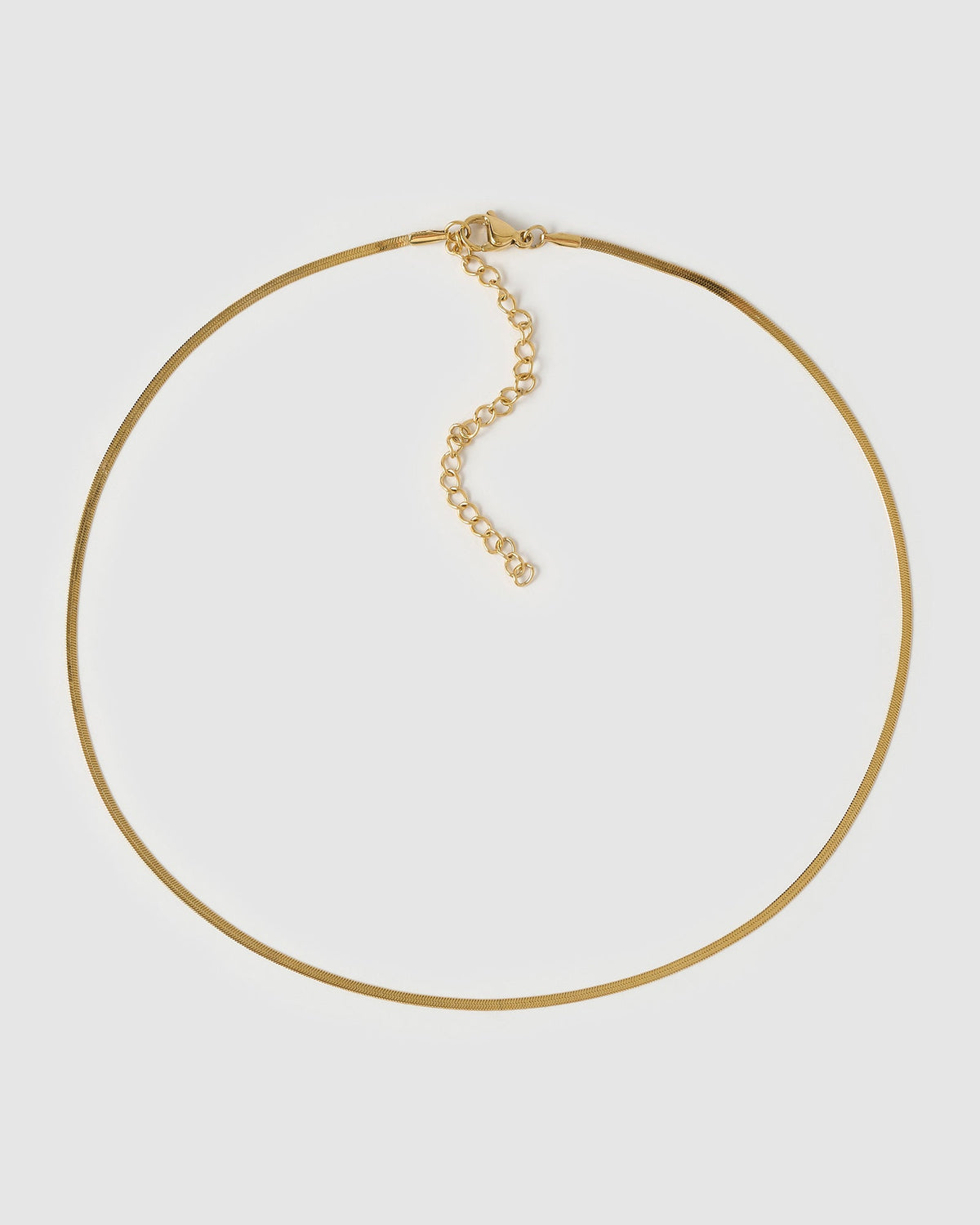 Colar Corrente Cobra Shayla - Ouro 18K | SILLENE