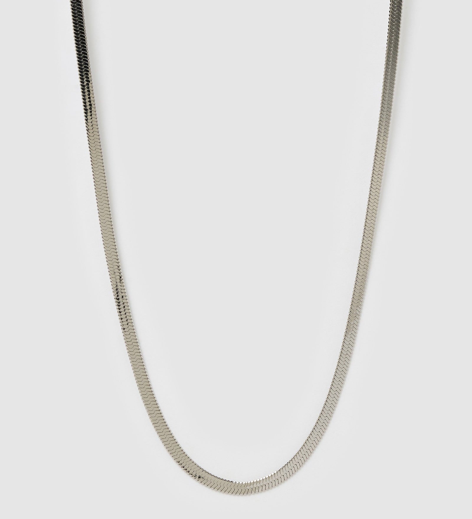 Colar Corrente Cobra Sylvia - Prata | SILLENE