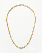 Colar Corrente Elos Achatados - Ouro 18K | SILLENE