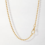 Colar Corrente Globo - Ouro 18K | SILLENE