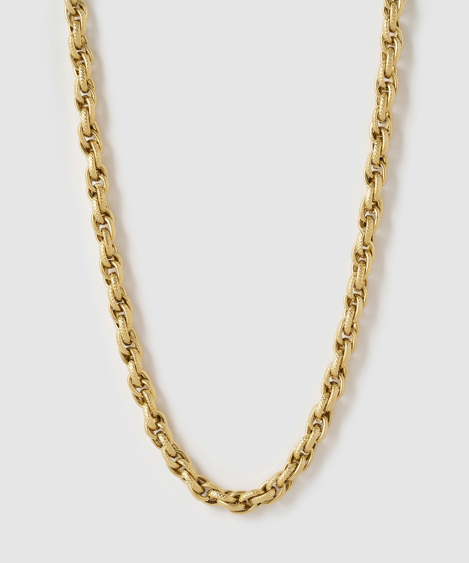 Colar Corrente Harlem - Ouro 18K | SILLENE