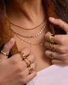 Colar Corrente Moeda Atlas - Ouro 18K | SILLENE