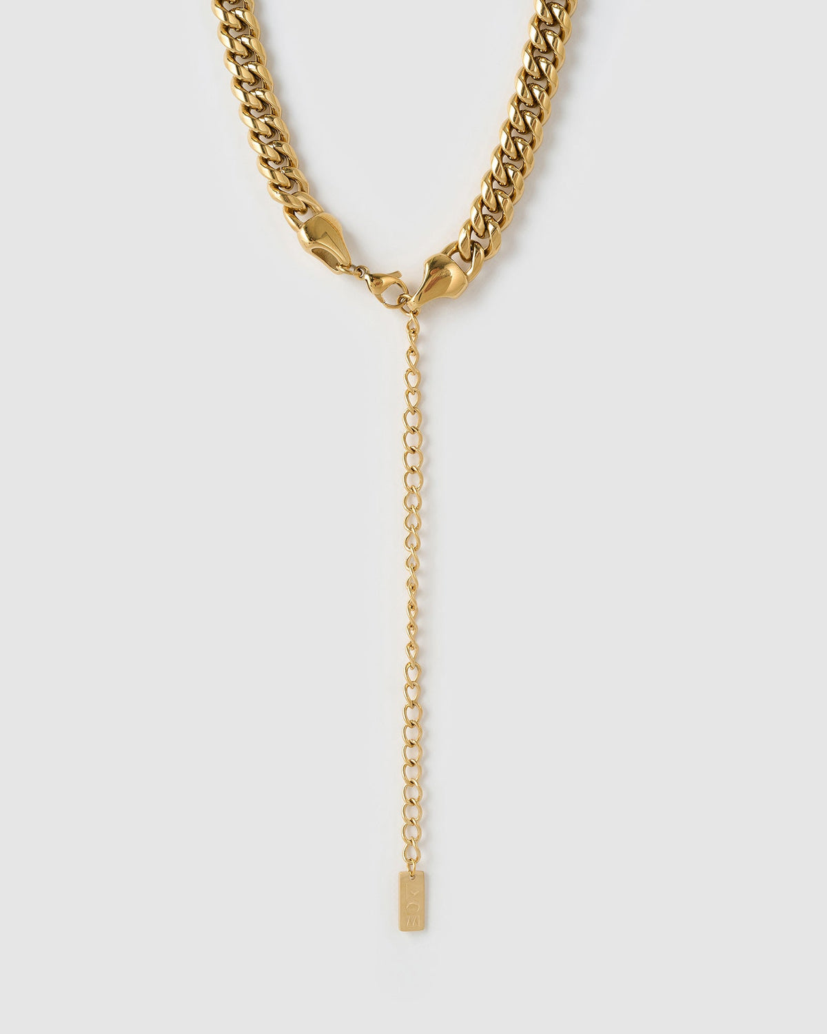 Colar Corrente Odette Ágata Vermelha - Ouro 18K | SILLENE