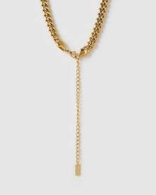 Colar Corrente Odette Ágata Vermelha - Ouro 18K | SILLENE