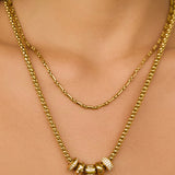 Colar Corrente Queenie - Ouro 18K | SILLENE