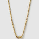 Colar Corrente Queenie - Ouro 18K | SILLENE