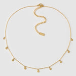 Colar Corrente Zahara - Ouro 18K | SILLENE