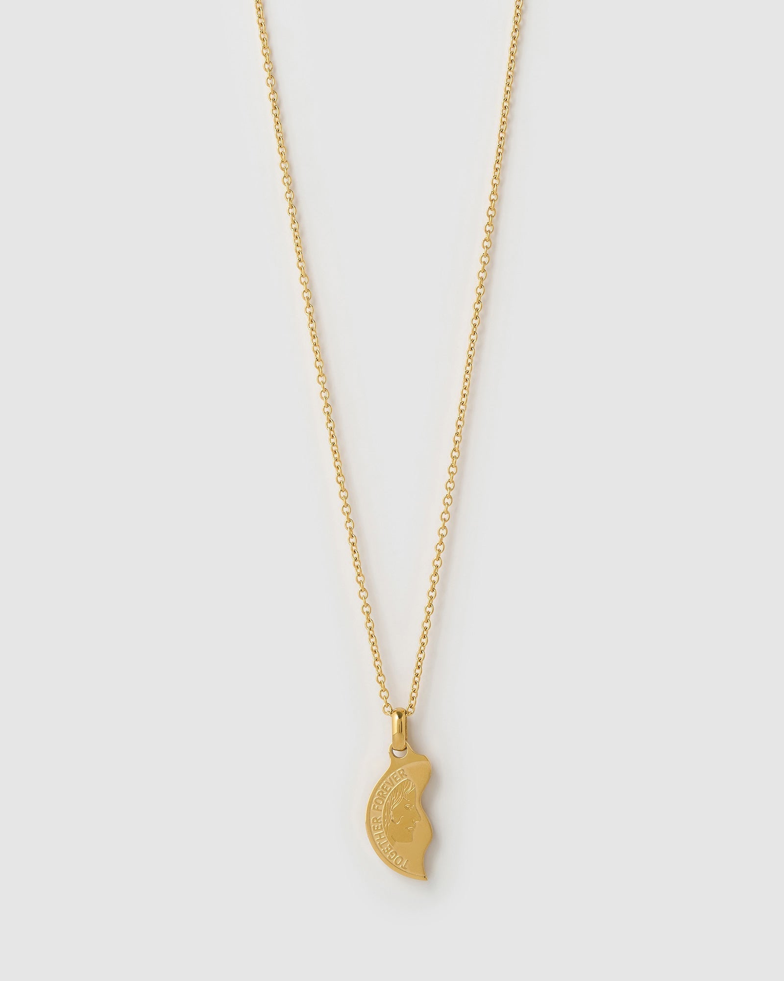 Colar Duo Amizade Together Forever - Ouro 18K | SILLENE
