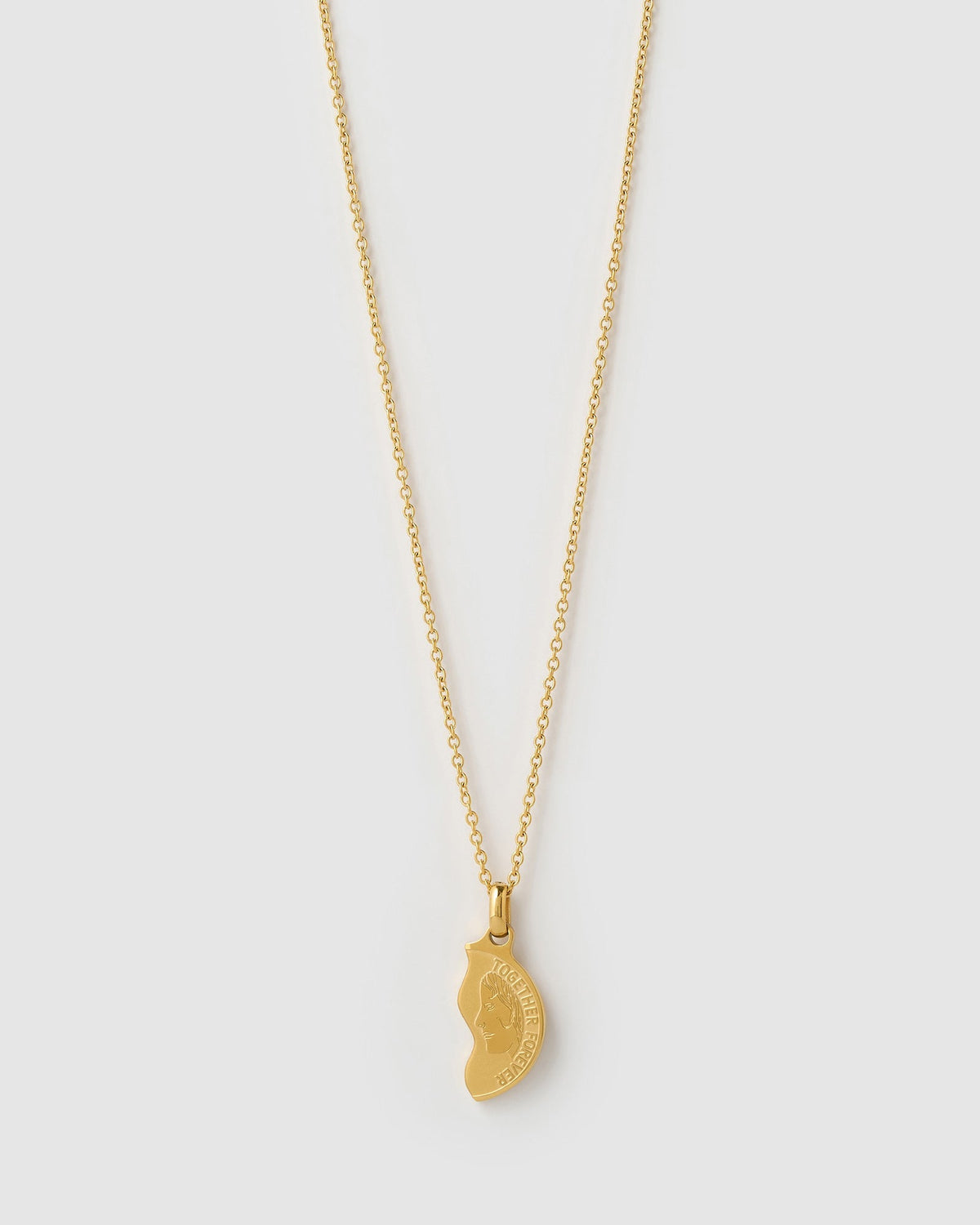 Colar Duo Amizade Together Forever - Ouro 18K | SILLENE