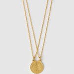 Colar Duo Casal Together Forever - Ouro 18K | SILLENE