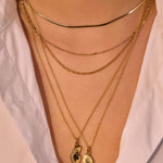 Colar Duo Casal Together Forever - Ouro 18K | SILLENE