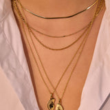 Colar Duo Casal Together Forever - Ouro 18K | SILLENE