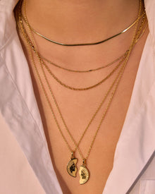 Colar Duo Casal Together Forever - Ouro 18K | SILLENE