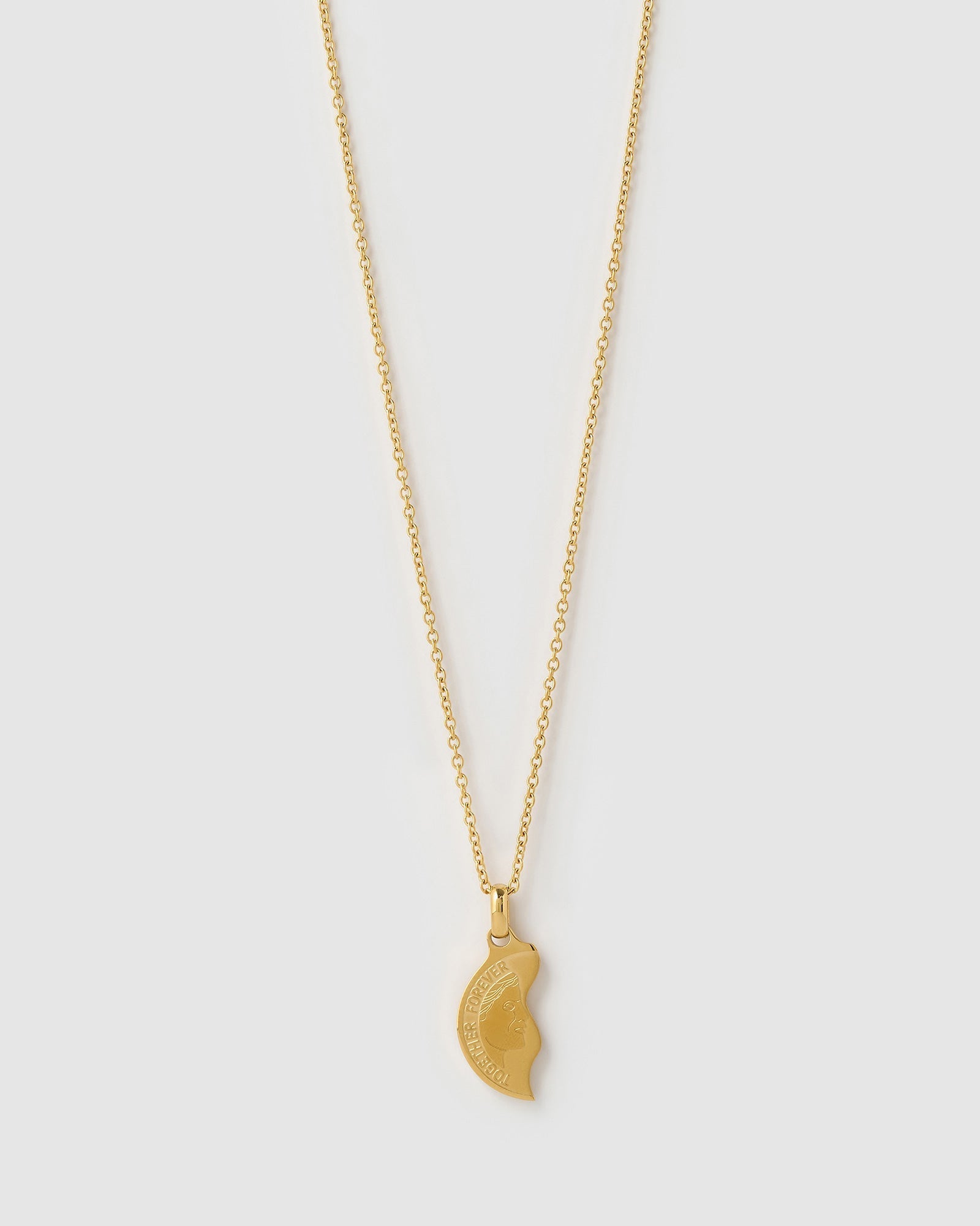 Colar Duo Casal Together Forever - Ouro 18K | SILLENE