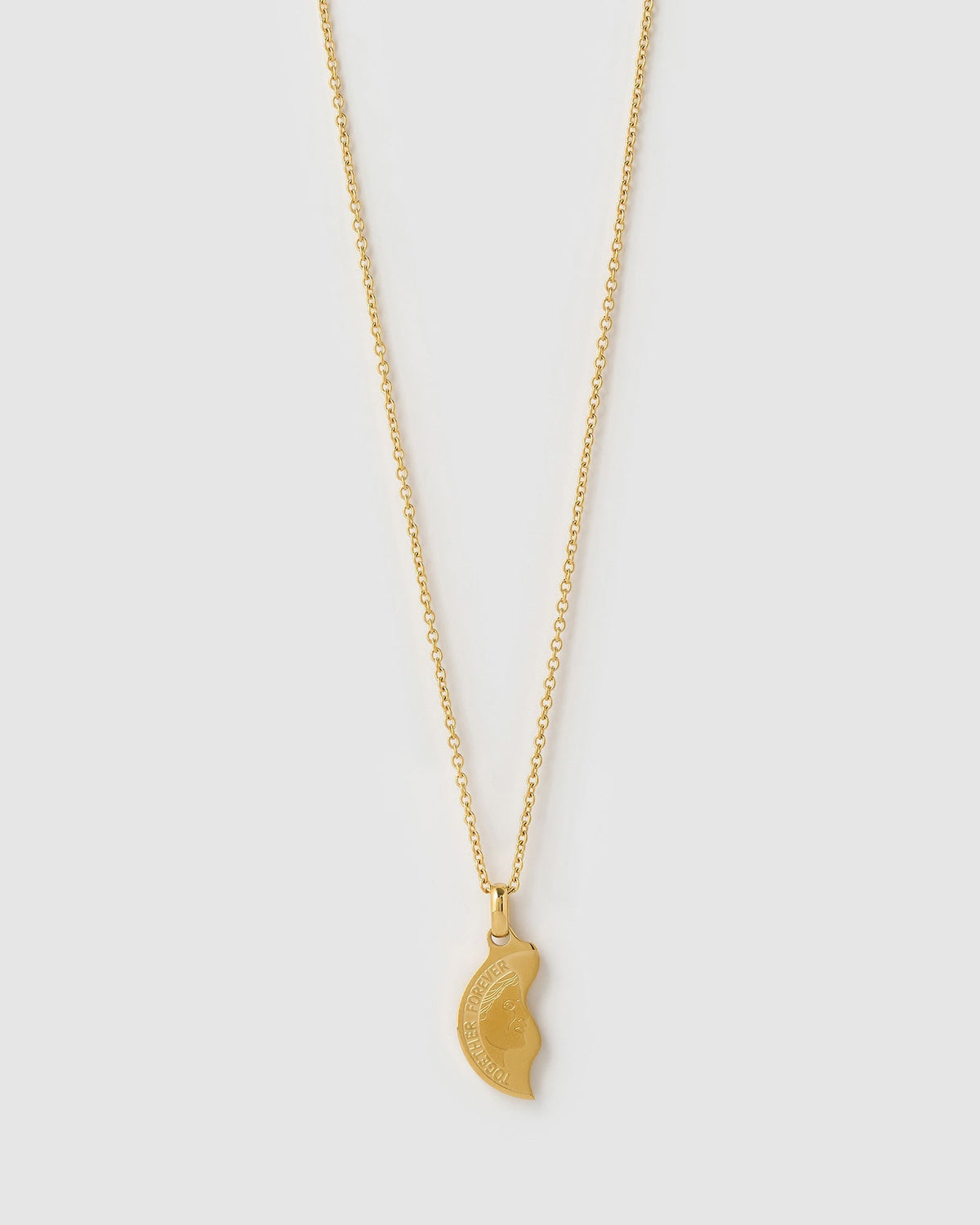 Colar Duo Casal Together Forever - Ouro 18K | SILLENE