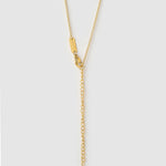 Colar Duo Casal Together Forever - Ouro 18K | SILLENE - detalhe