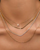 Colar Duplo Louie - Ouro 18K | SILLENE