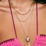 Colar Duplo Louie - Ouro 18K | SILLENE