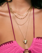 Colar Duplo Louie - Ouro 18K | SILLENE