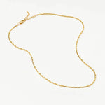 Colar Elos Retangulares - Ouro 18K | SILLENE