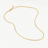 Colar Elos Retangulares - Ouro 18K | SILLENE