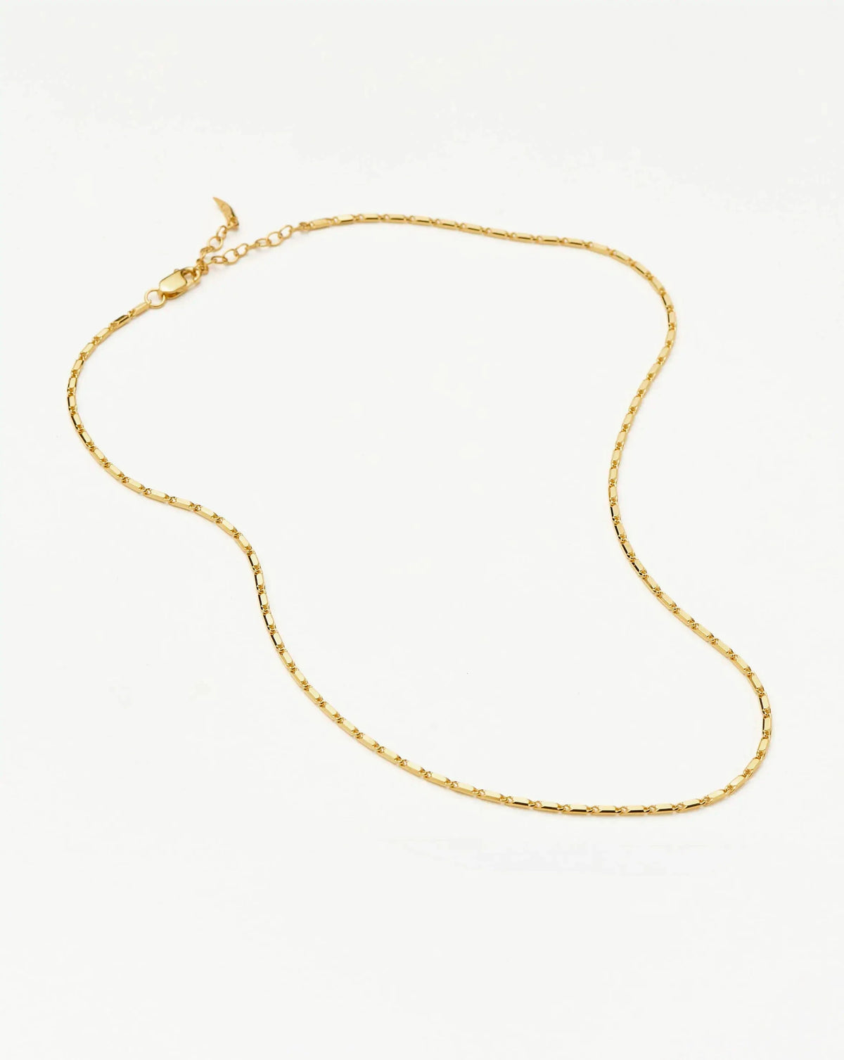 Colar Elos Retangulares - Ouro 18K | SILLENE