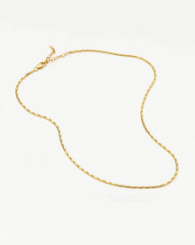 Colar Elos Retangulares - Ouro 18K | SILLENE