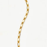 Colar Elos Retangulares - Ouro 18K | SILLENE - detalhe