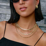 Colar Emilia - Ouro 18K | SILLENE - uso