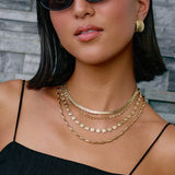 Colar Emilia - Ouro 18K | SILLENE - uso