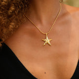 Colar Estrela Nova em Ouro 18K, imagem 3