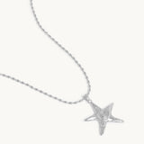 Colar Estrela Nova em Prata, imagem 1