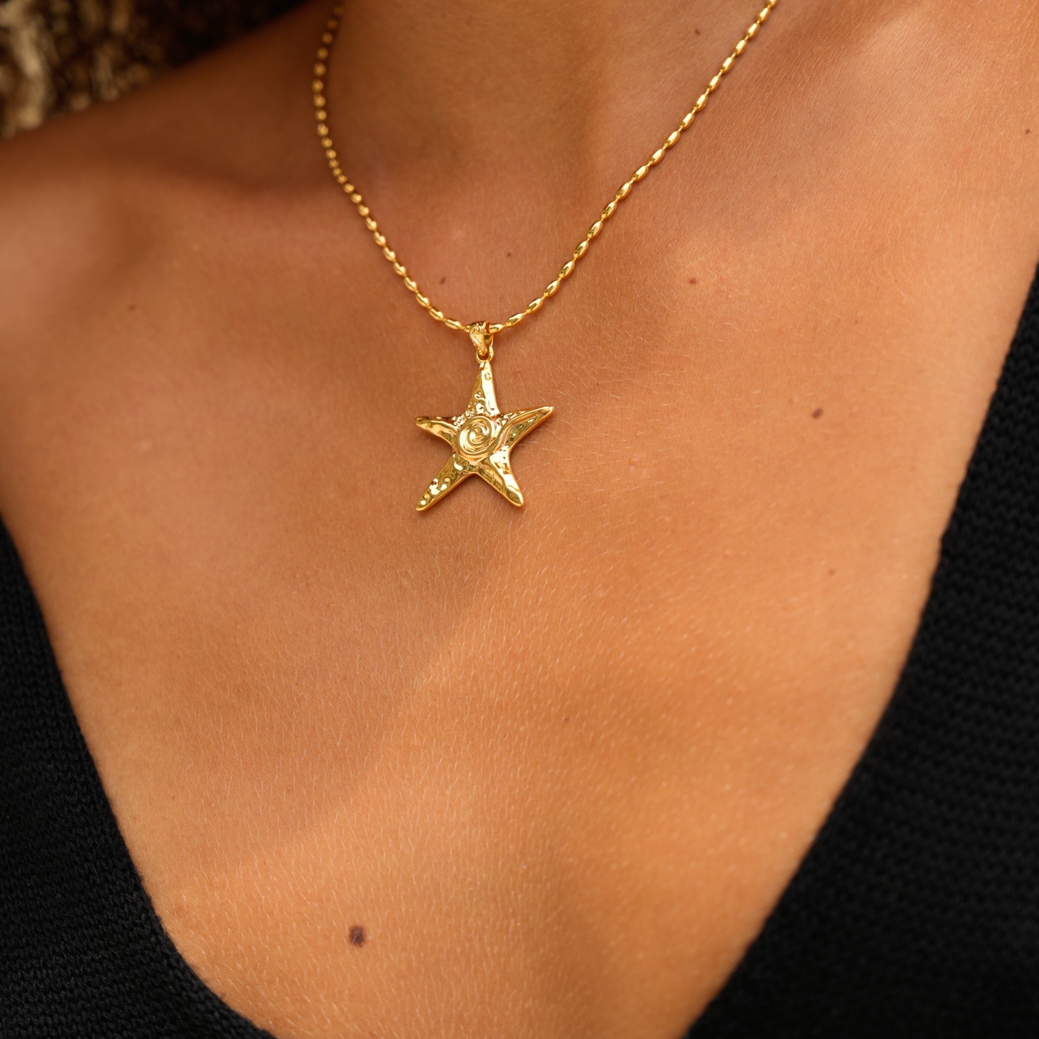 Colar Estrela Nova em Ouro 18K, imagem 9