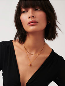 Colar Gargantilha Corrente Cobra - Ouro 18K | SILLENE - detalhe