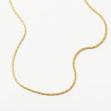 Colar Gargantilha Corrente Cobra - Ouro 18K | SILLENE