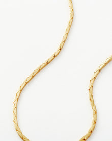 Colar Gargantilha Corrente Cobra - Ouro 18K | SILLENE - detalhe