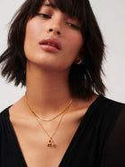 Colar Gargantilha Corrente Cobra - Ouro 18K | SILLENE