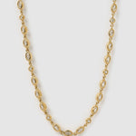 Colar Isadora Cristal - Ouro 18K | SILLENE