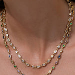 Colar Isadora Cristal - Ouro 18K | SILLENE